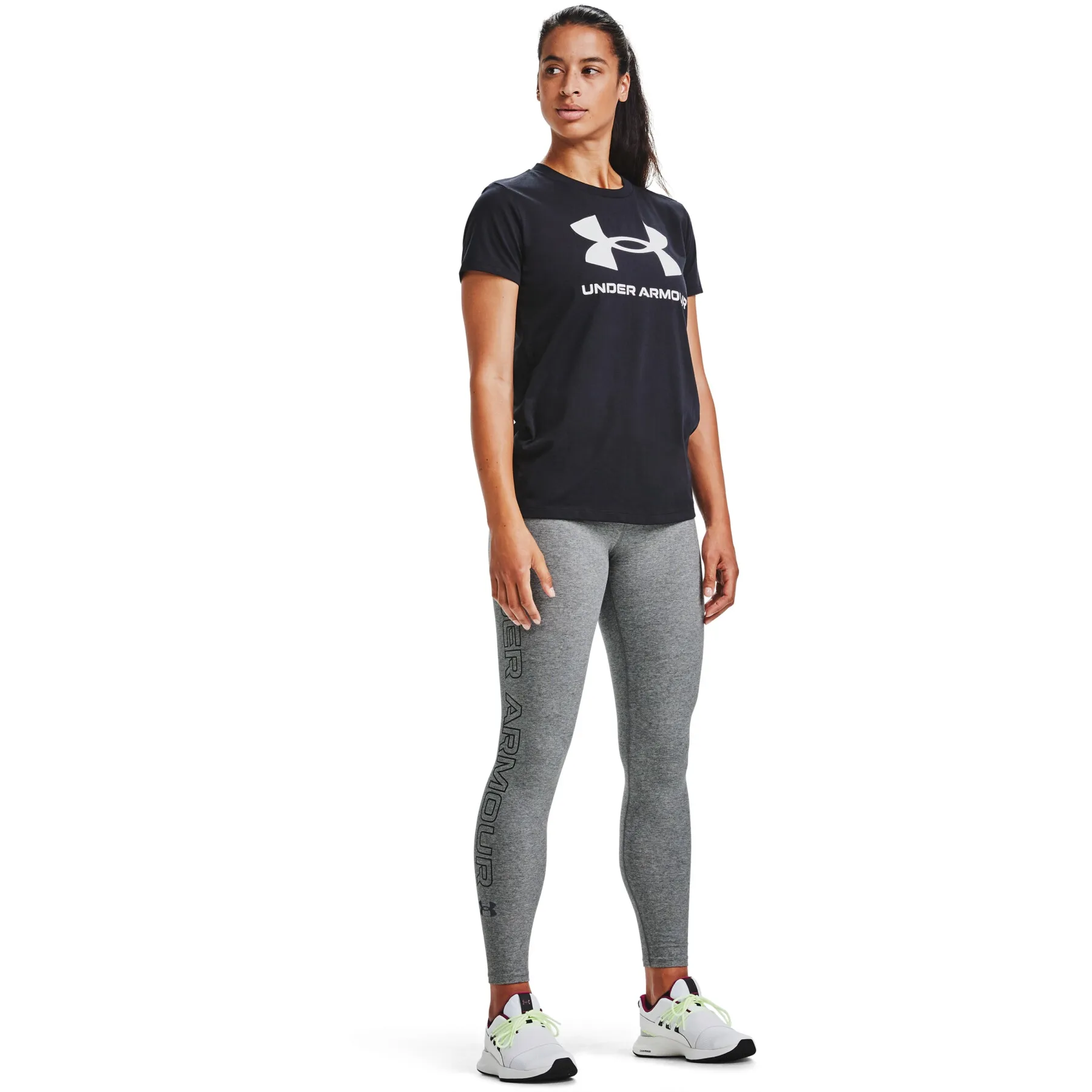 Leggings de mujer Under Armour Favorite Wordmark