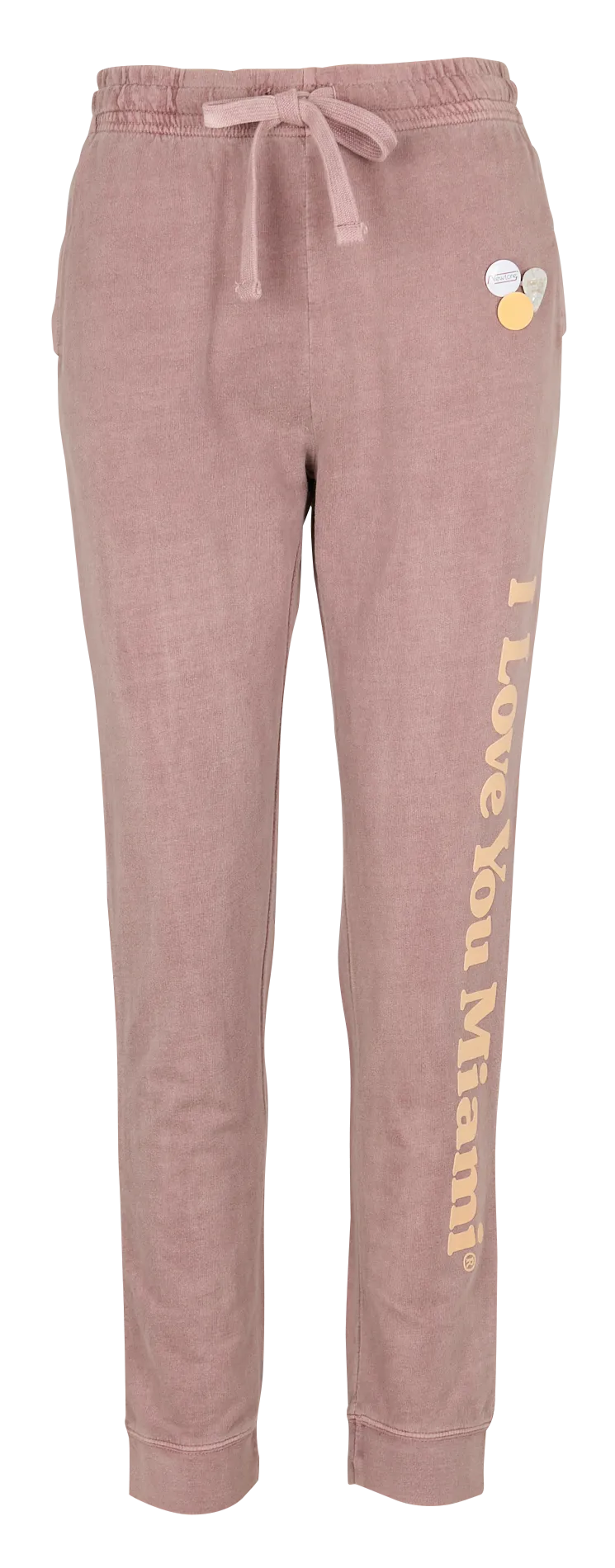 NEWTONE JOGGER SOUVENIR - Jogging amplio de algodón con serigrafía en rosa