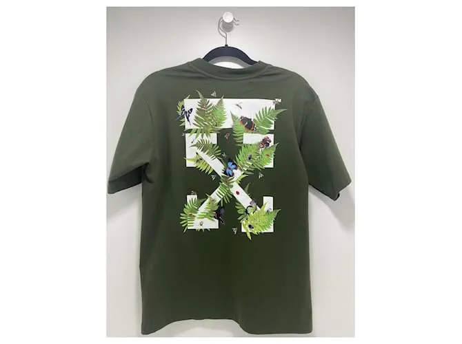 Off White OFF-WHITE Tops International S Algodón Verde 