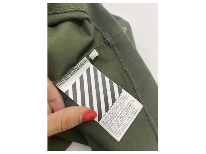 Off White OFF-WHITE Tops International S Algodón Verde 