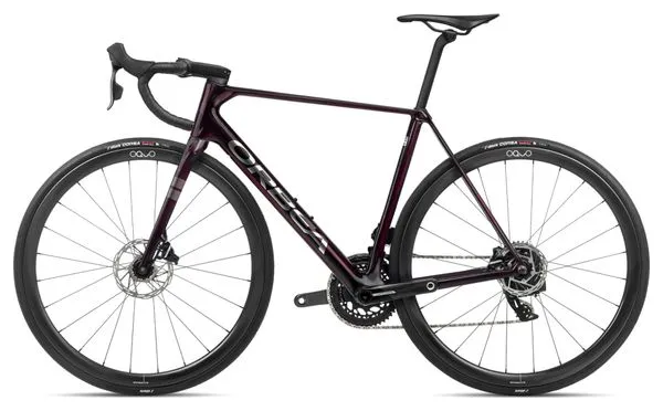 Orbea Orbea Orca M21eTEAM PWR Bicicleta de Carretera Sram Force eTap AXS 12S 700 mm Rojo Vino 2024