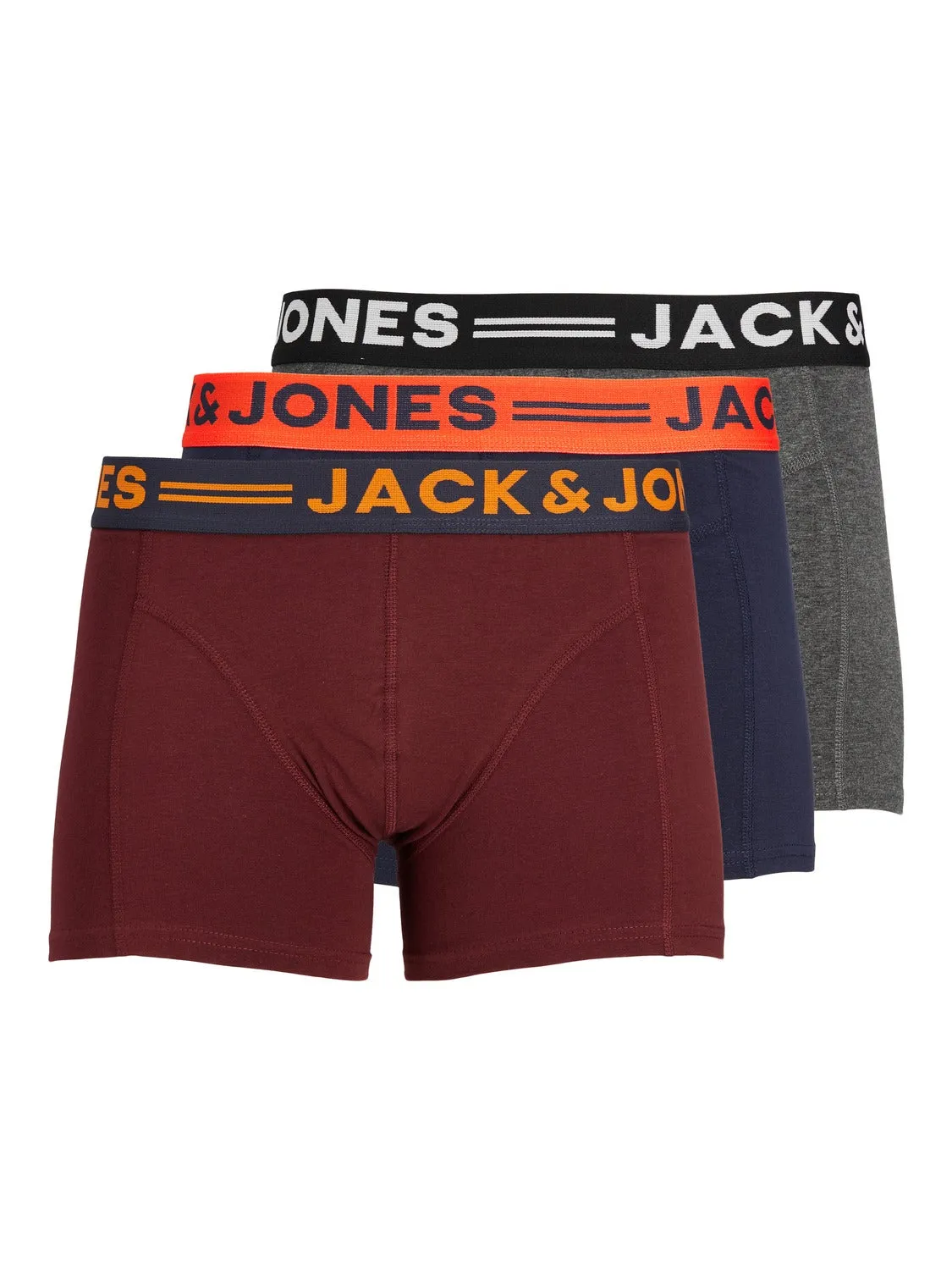 Paquete de 3 Boxers | Rojo intermedio | Jack & Jones®