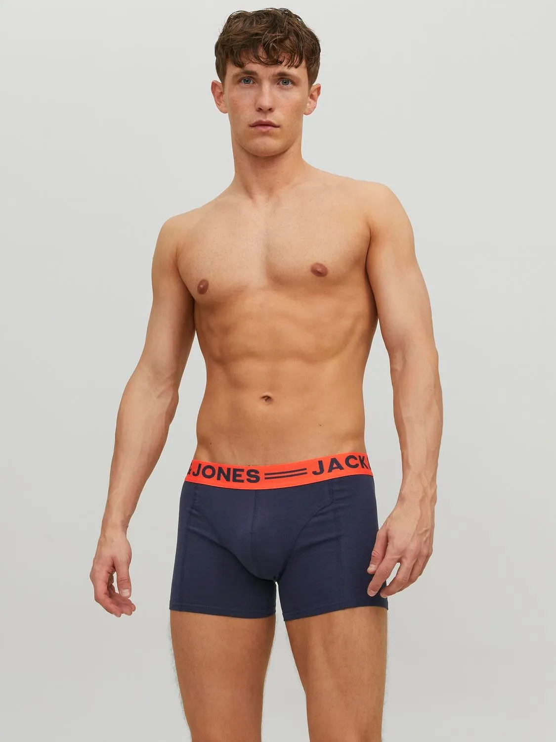 Paquete de 3 Boxers | Rojo intermedio | Jack & Jones®