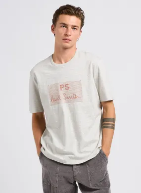 PAUL SMITH Camiseta de algodón en blanco