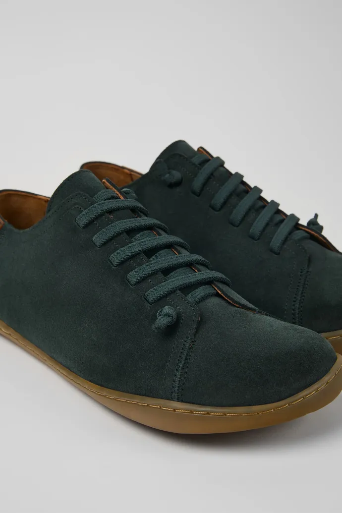 Peu Zapatos de nobuk verde para hombre