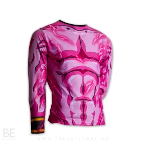 Playera Manga Larga SaiyaGym MajinBuu