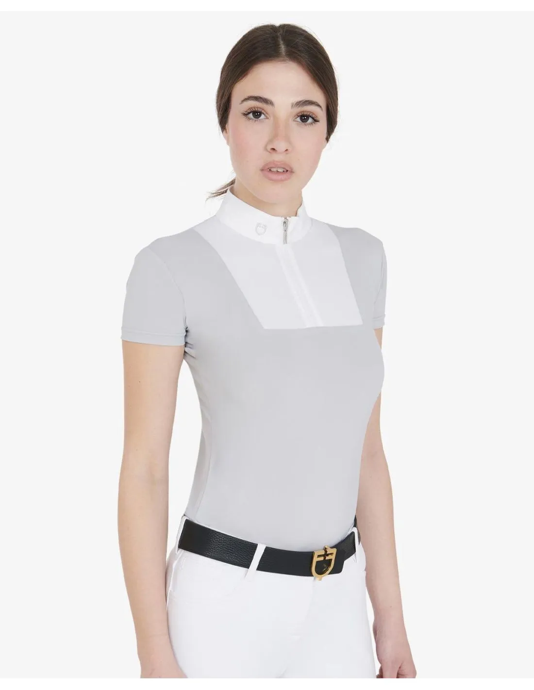 POLO DE COMPETICIÓN SLIM FIT DE MANGA CORTA PARA MUJER