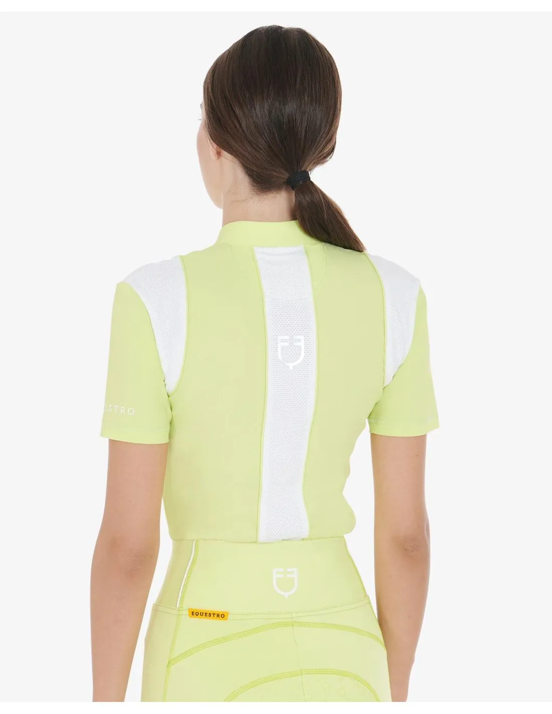 POLO DE ENTRENAMIENTO SLIM FIT PARA MUJER COLOR LIMA