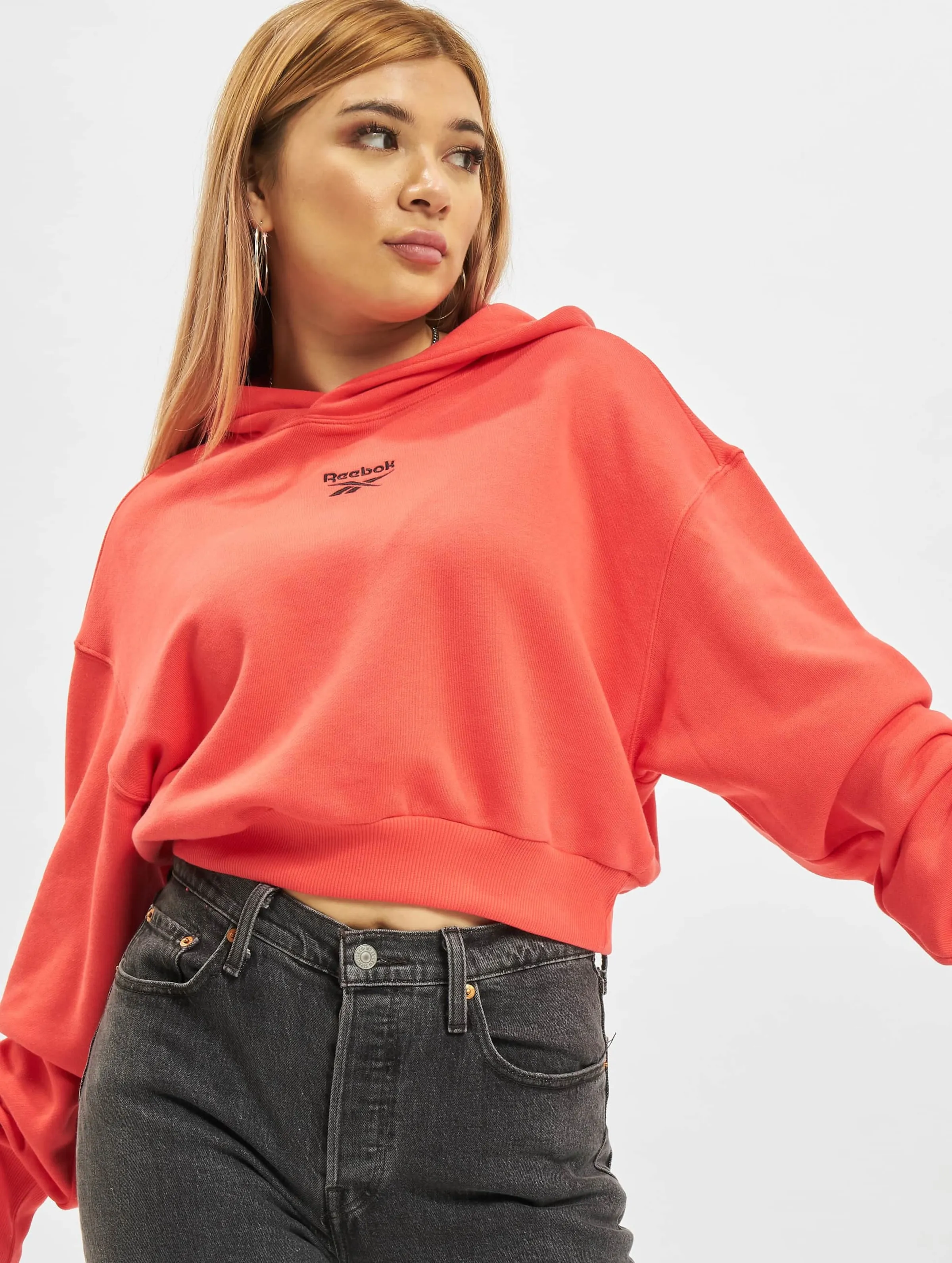 Reebok Reebok CL PF Cropped Hoodie