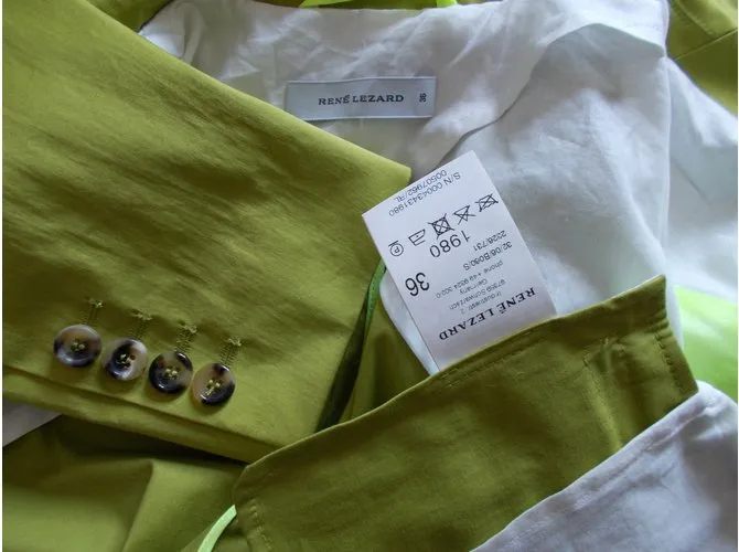 René Lezard Chaqueta Verde 