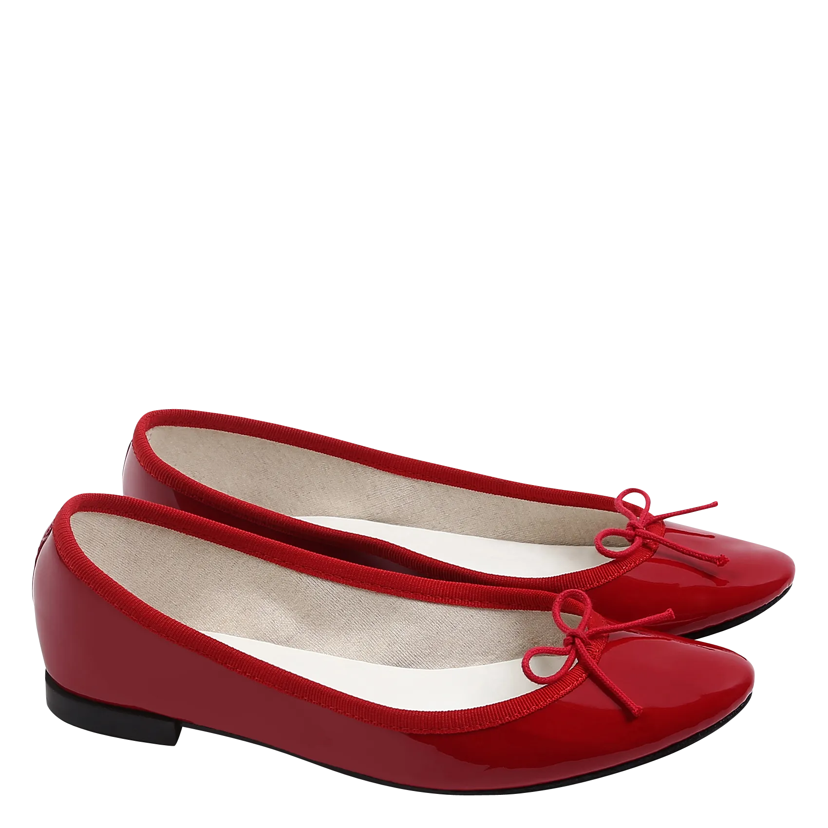 REPETTO CENDRILLON - Bailarinas de charol en rojo