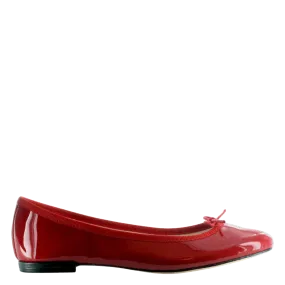 REPETTO CENDRILLON - Bailarinas de charol en rojo