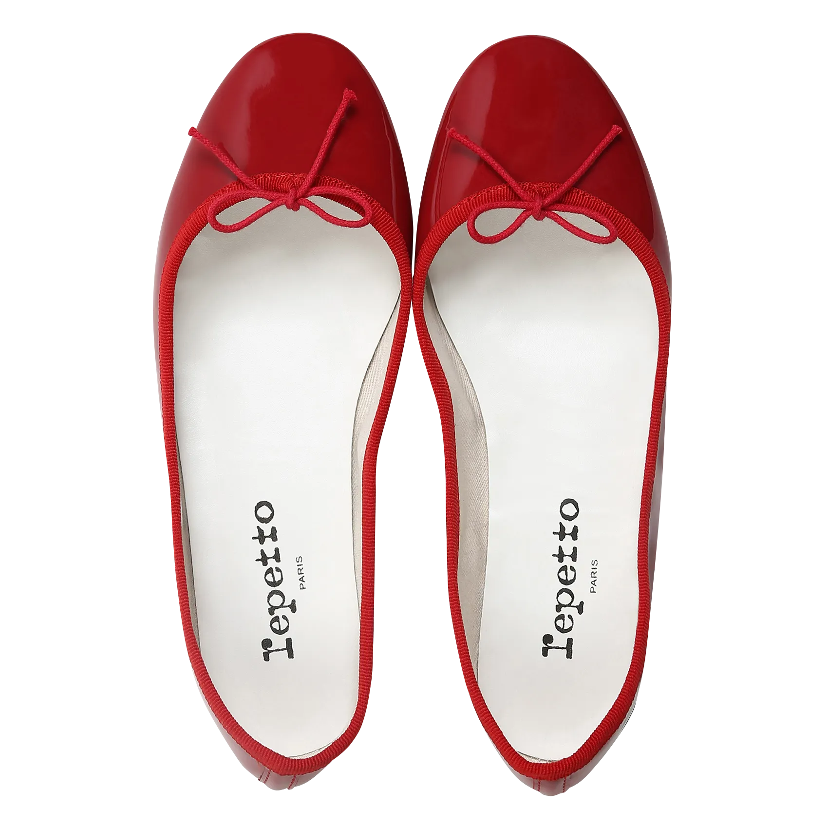 REPETTO CENDRILLON - Bailarinas de charol en rojo