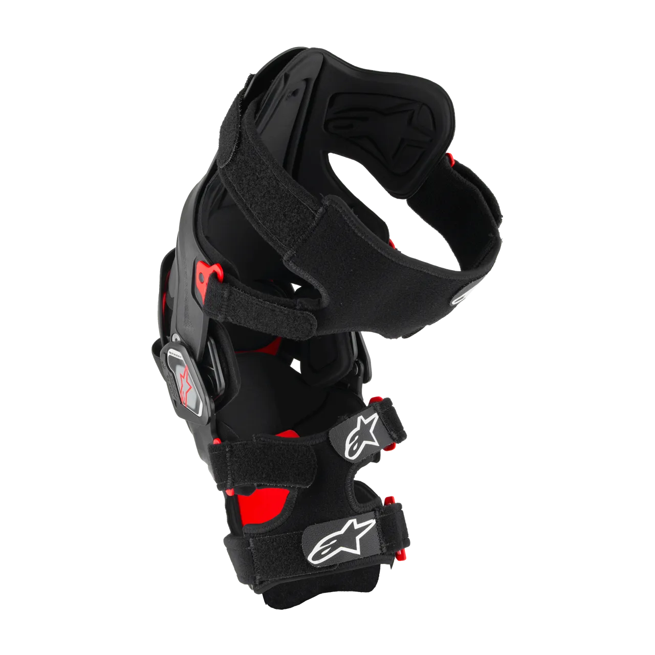 Rodillera de Cross Alpinestars RK-7 PLASMA Negro-Rojo