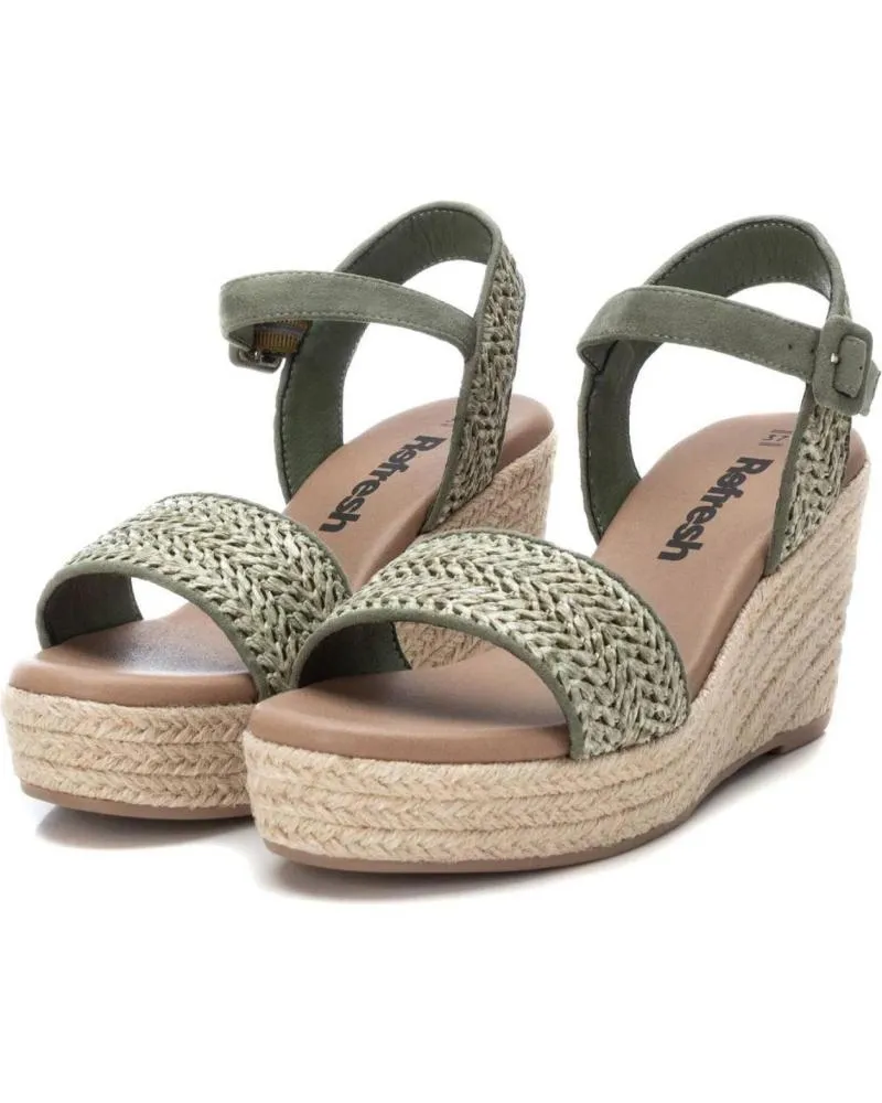 Sandalias de Mujer REFRESH 170536 KAKI