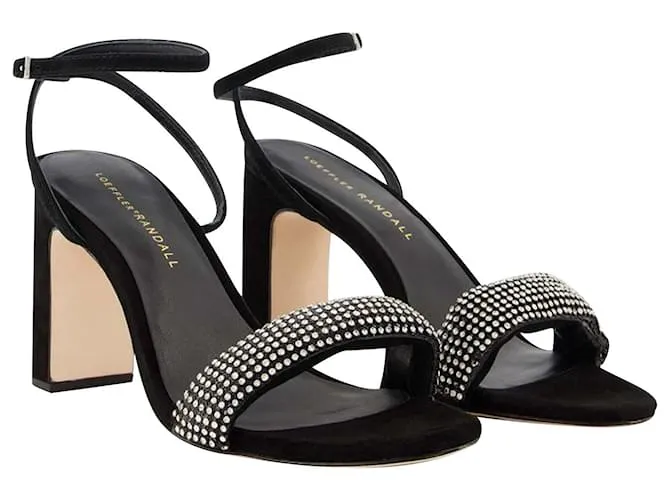 Sandalias Shay - Loeffler Randall - Negro - Ante 