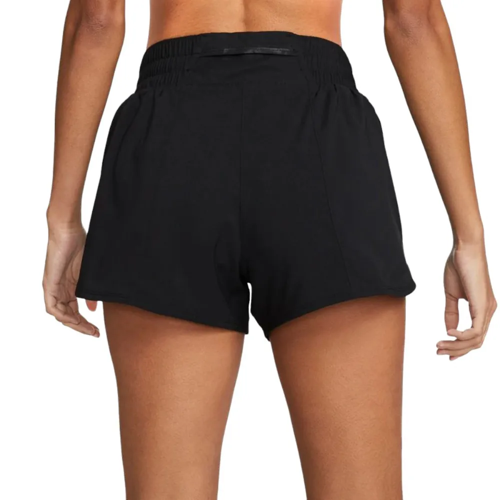 SHORT NIKE W  ONE DF MR 3IN BR SHORT NEGRO DX6010-010