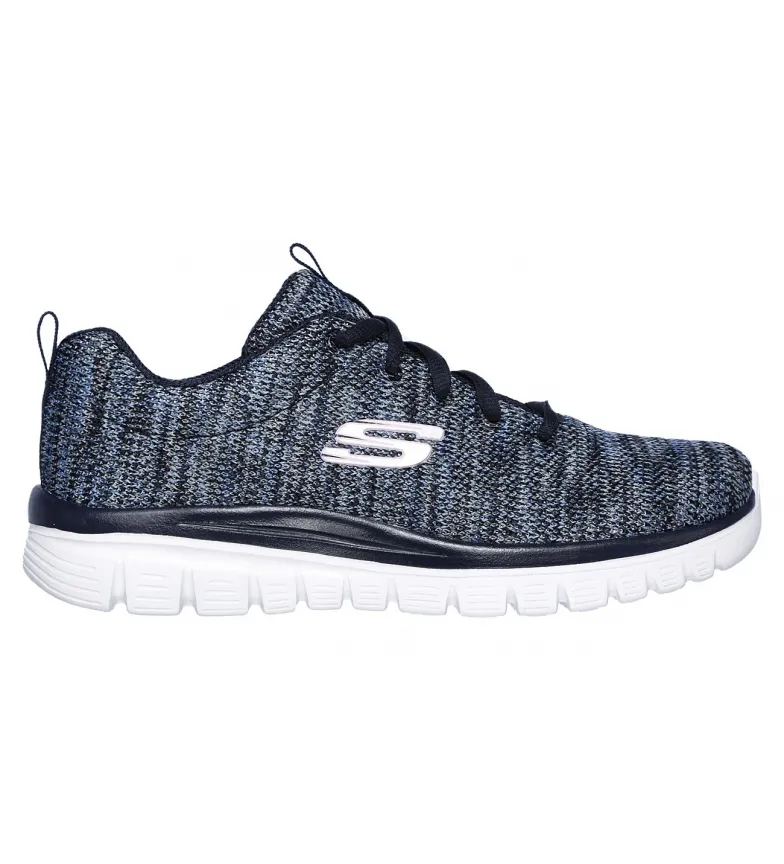 SKECHERS ZAPATILLAS GRACEFUL-TWISTED FORTUNE MARINO