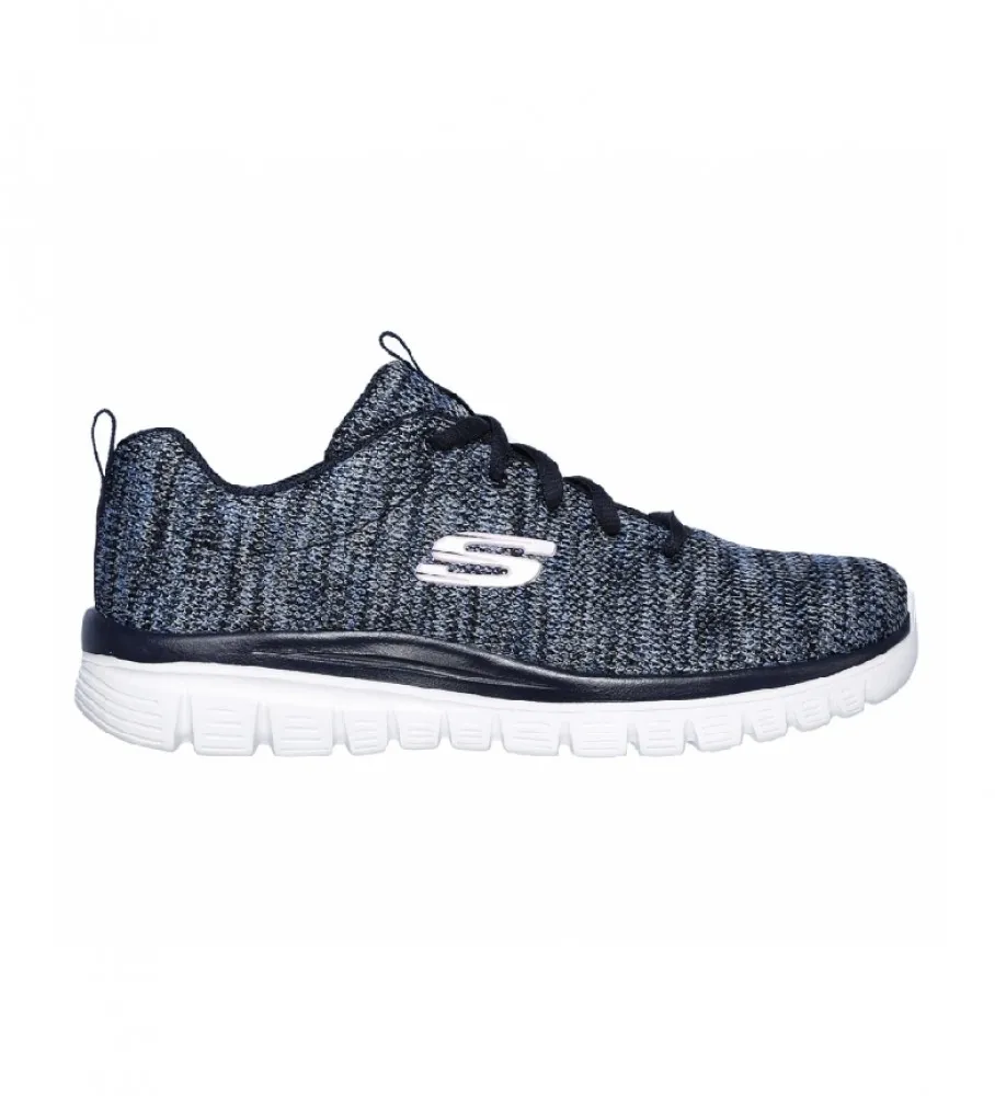 SKECHERS ZAPATILLAS GRACEFUL-TWISTED FORTUNE MARINO