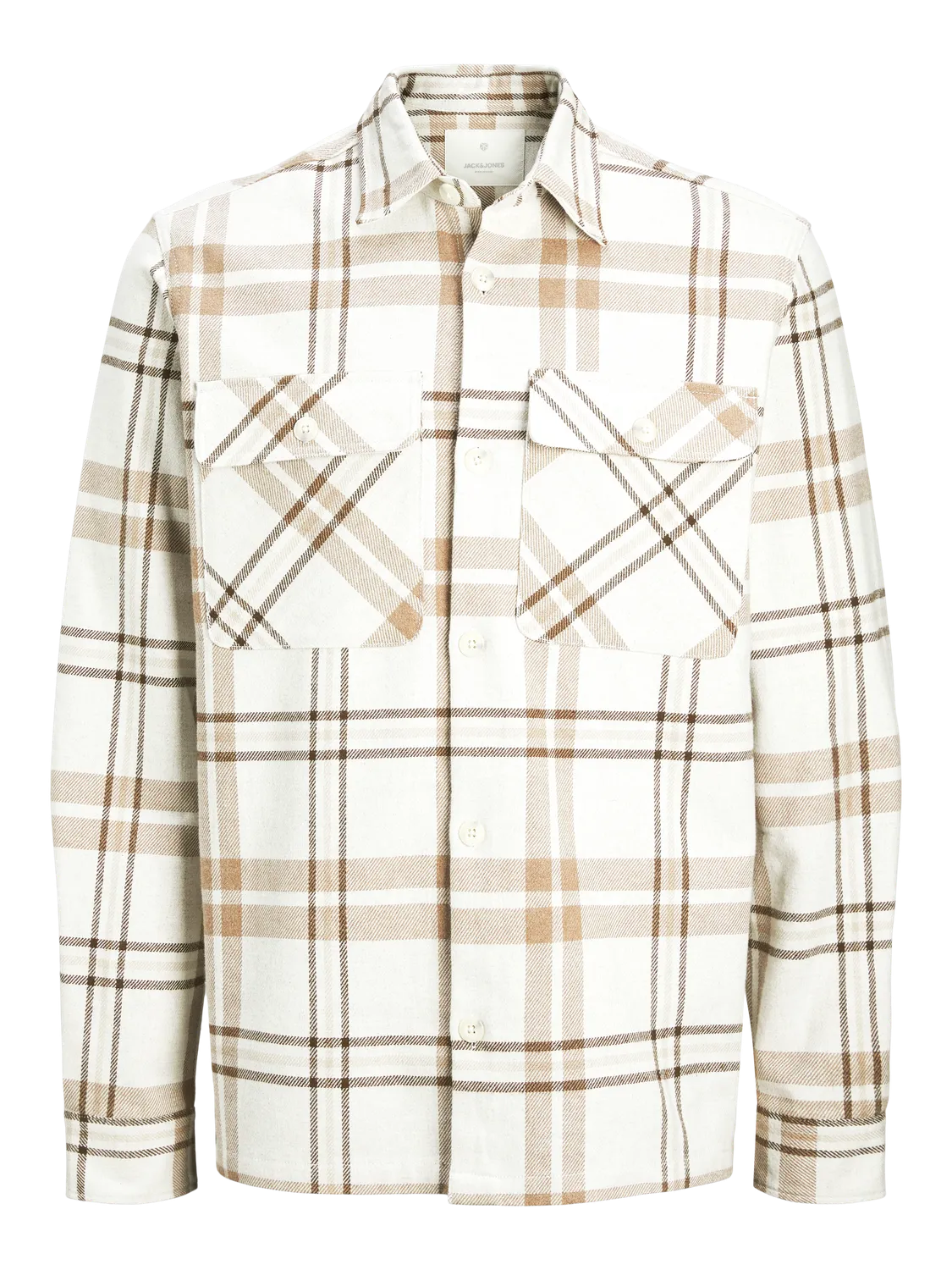 Sobrecamisa Corte comfort | Blanco | Jack & Jones®