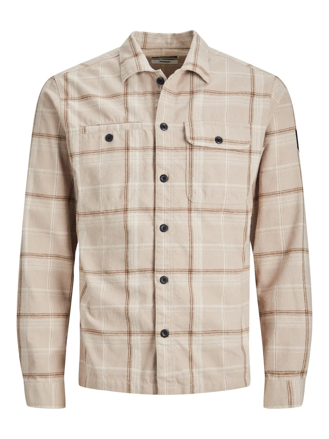 Sobrecamisa Corte regular | Beige | Jack & Jones®