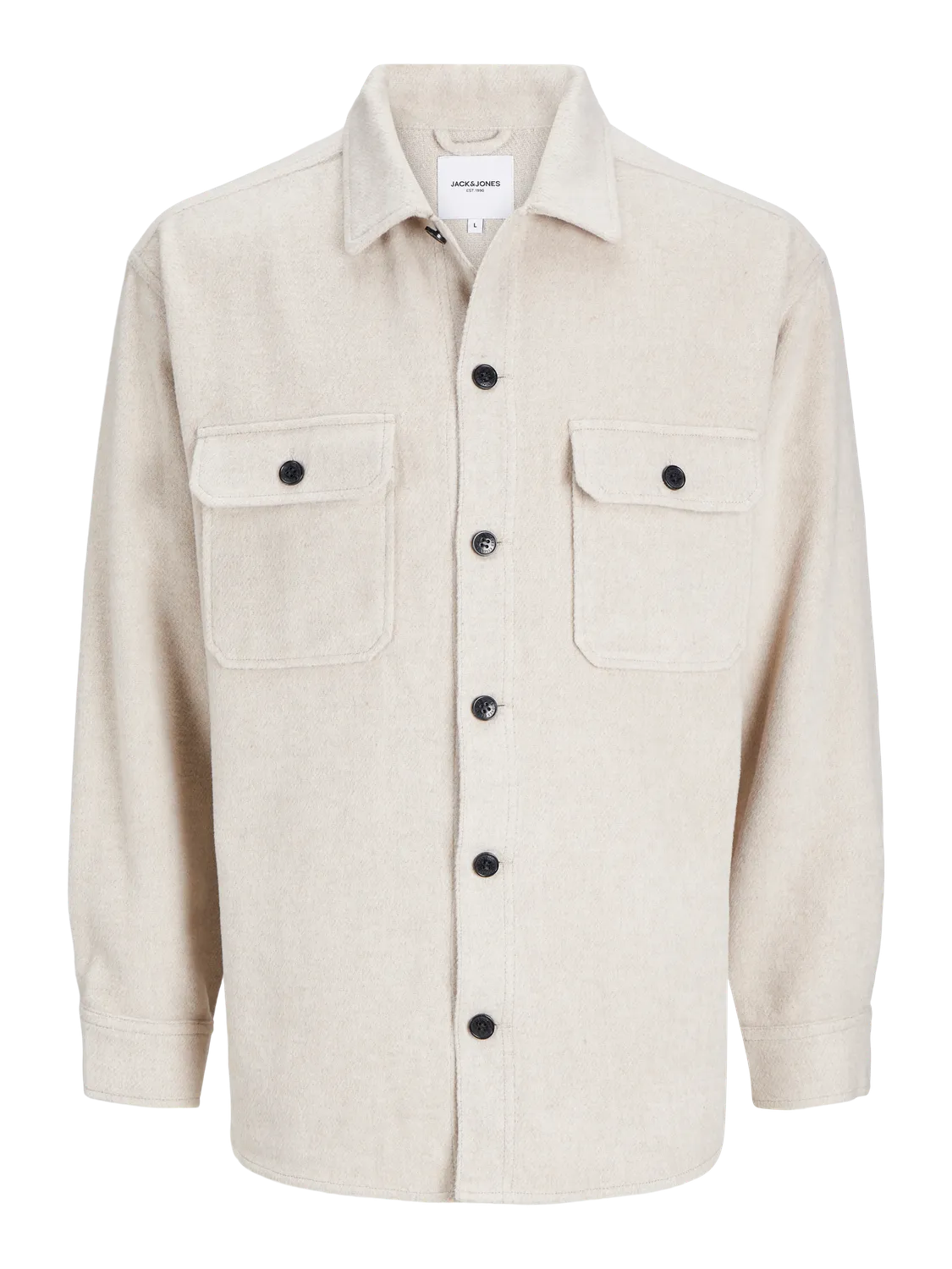 Sobrecamisa Corte relaxed | Beige | Jack & Jones®