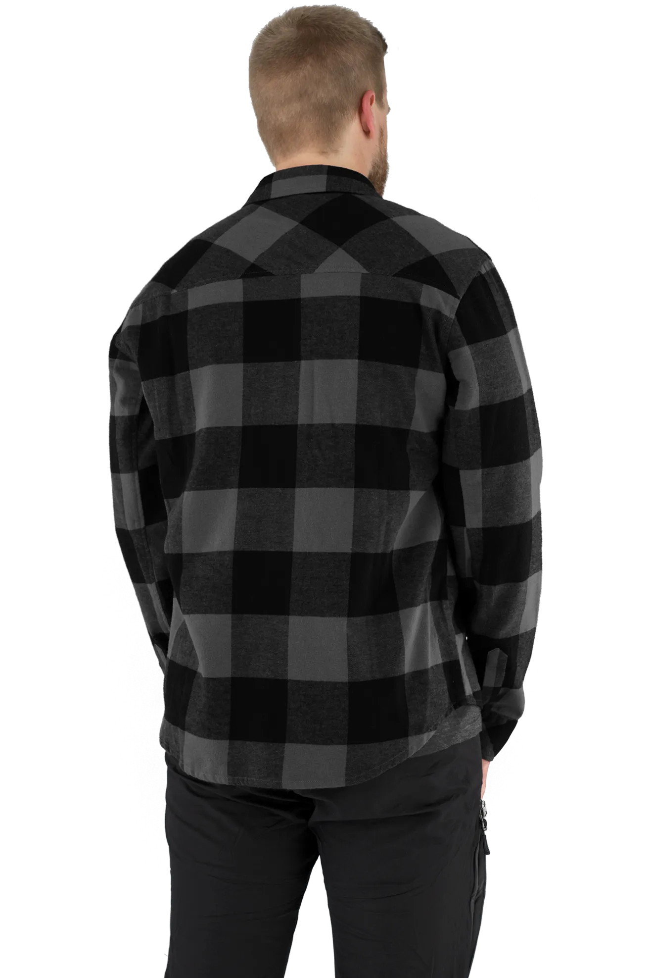 Sobrecamisa de Franela FXR Timber Carbón-Negro 