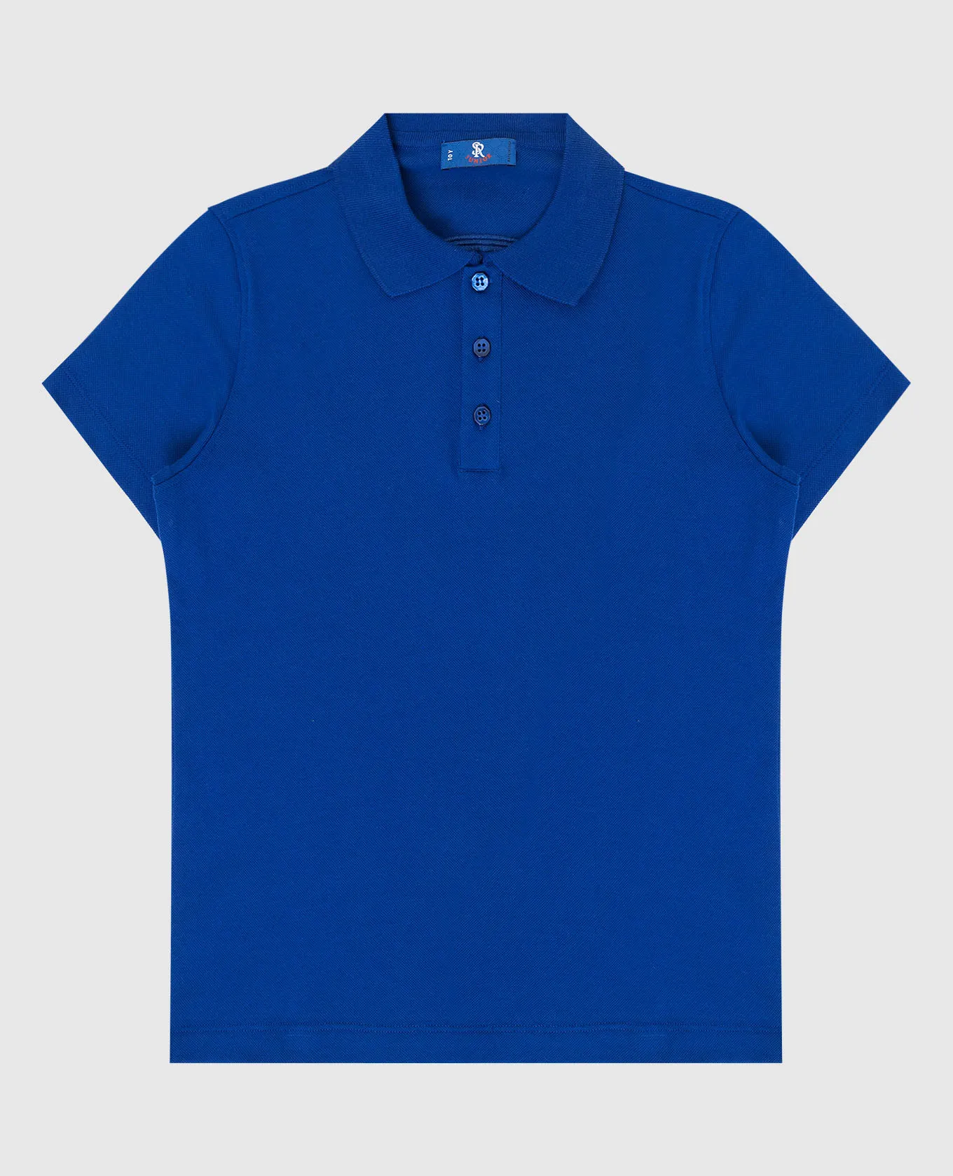 Stefano Ricci Children's blue polo with embroidery