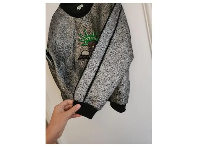 Sudadera kenzo. Plata Verde 