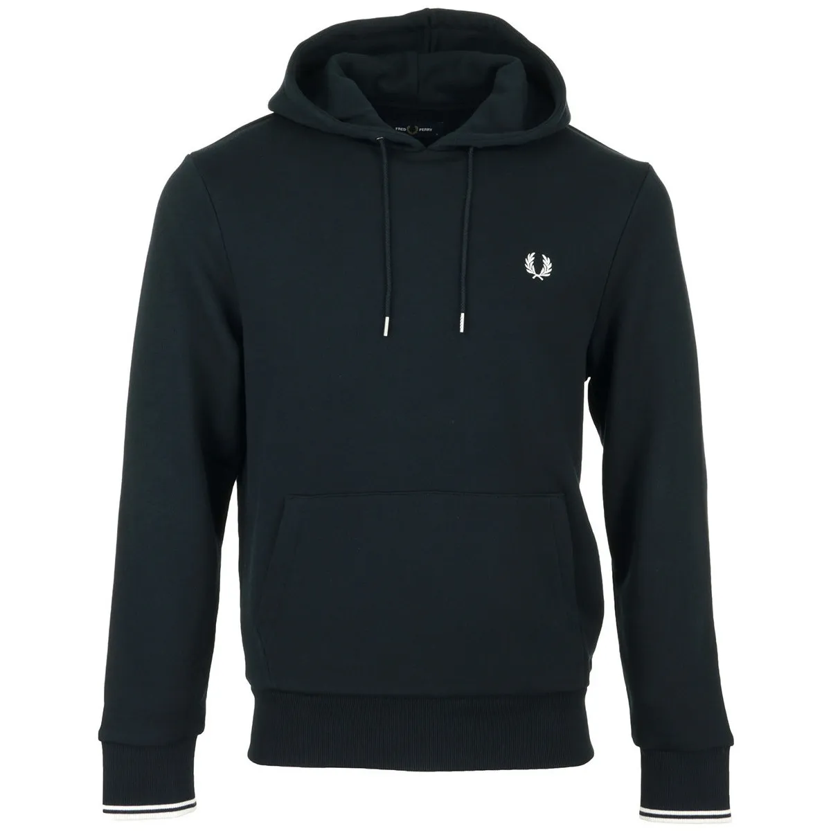 Tipped Hooded Sweatshirt