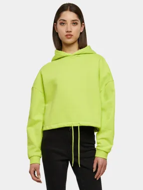 Urban Classics Ladies Cropped Oversized Hoodie