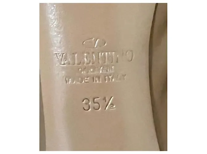 Valentino Sandalias Beige 