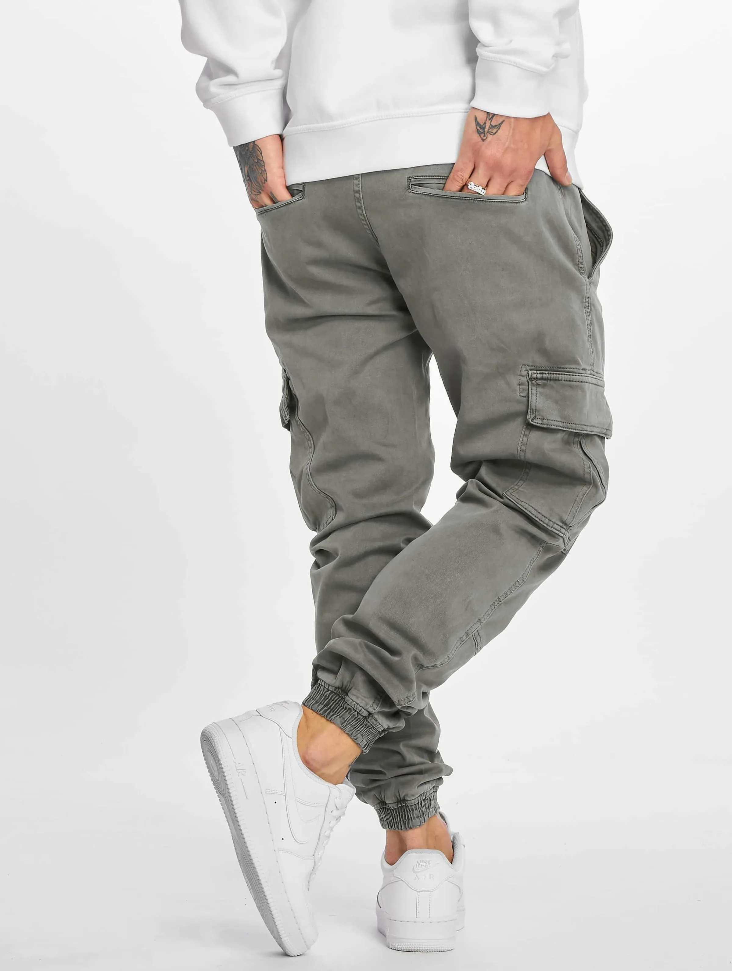 Washed Cargo Twill Jogging