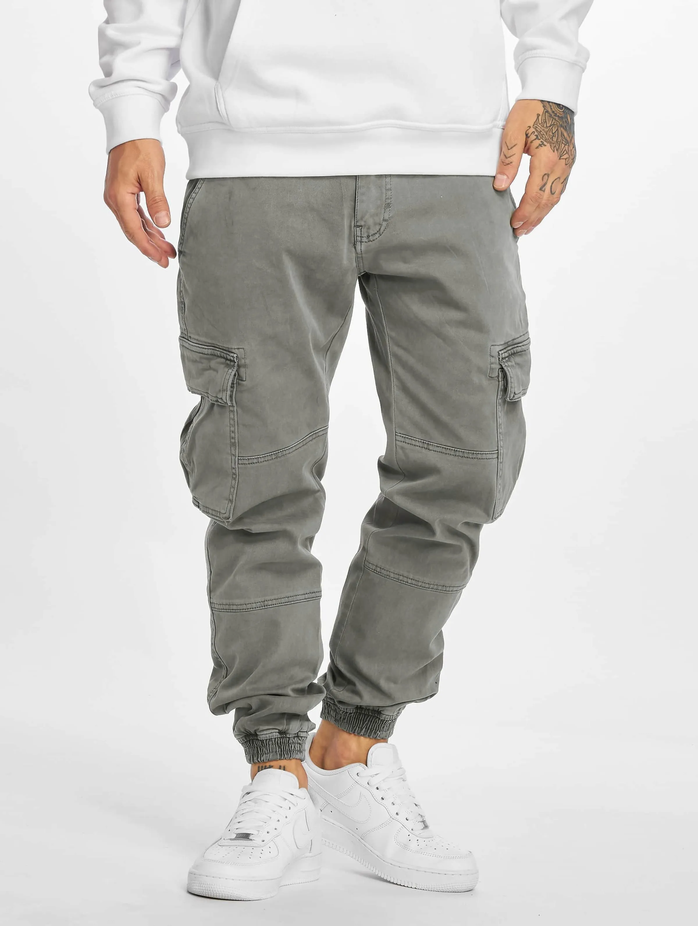 Washed Cargo Twill Jogging